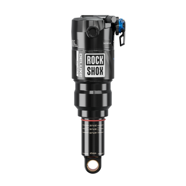 RockShox MY26 Rear Shock Deluxe Ultimate RCT Trunnion, black