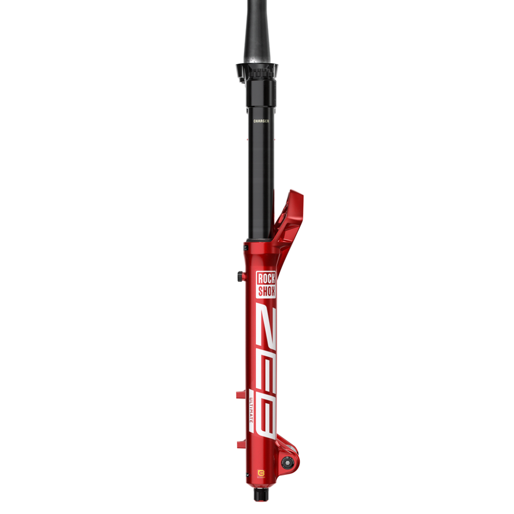 RockShox MY25 Fork ZEB Ultimate Charger3.1 ButterCups, electric red, 29"/160mm/44 OS
