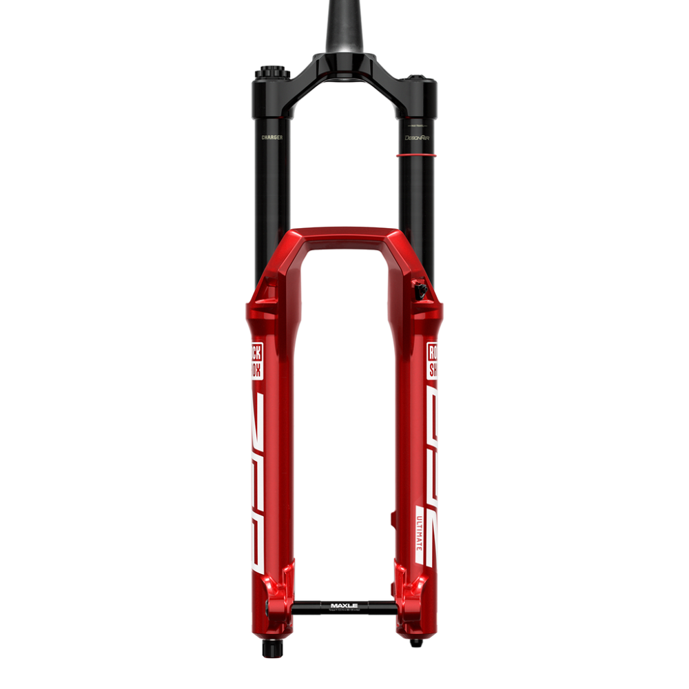 RockShox MY25 Fork ZEB Ultimate Charger3.1 ButterCups, electric red, 29"/160mm/44 OS