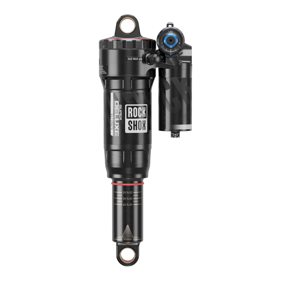 RockShox MY25 Rear Shock Super DeluxeUltimate RC2T HBO Standard, black, 190x40