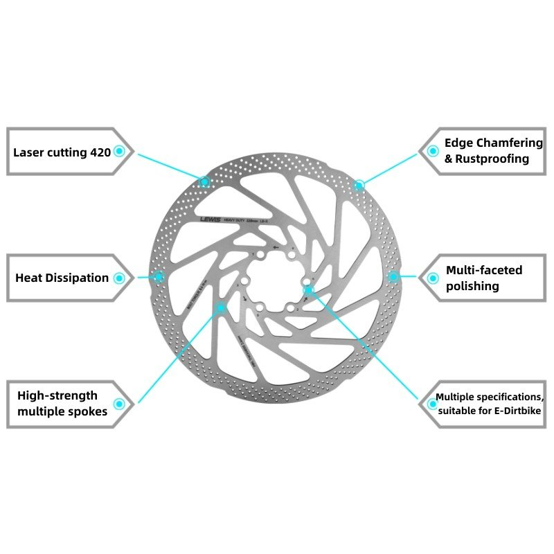 Lewis Bremsscheibe 200mm x 2.3mm Bike