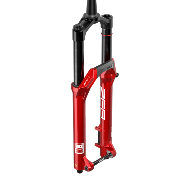 RockShox MY27 Fork ZEB Ultimate Charger3.2 Linear XL, electric red