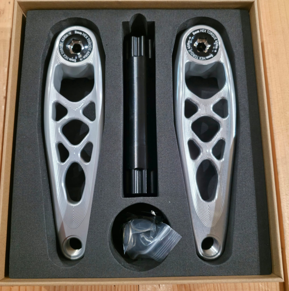 Lewis ALU MTB Aluminum Crank Silver