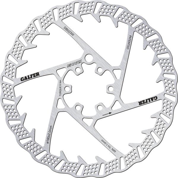 Galfer Shark 6-Loch 2.0mm Bremsscheibe