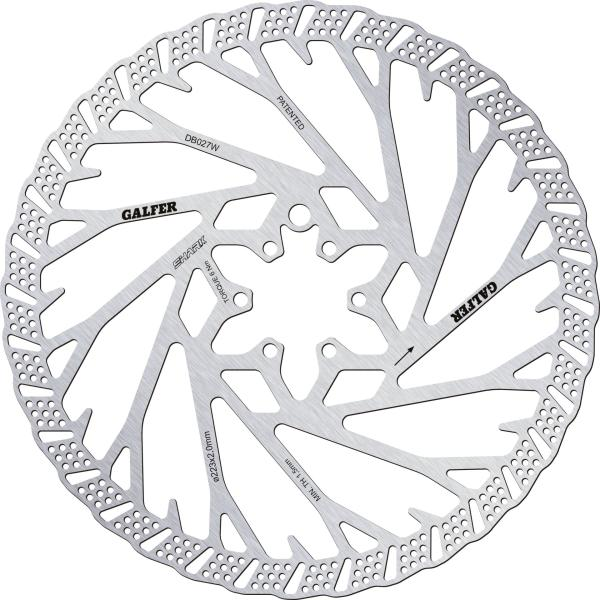 Galfer Shark DB027W 6 Loch 223mm x 2.0mm Bremsscheibe