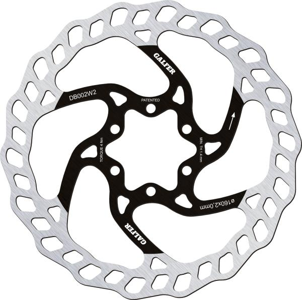 Galfer Wave 6-Loch 2.0mm Bremsscheibe