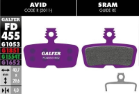 Galfer E-Bike FD455 Sram Code R/Code RSC/DB8/Motive Bremsbeläge