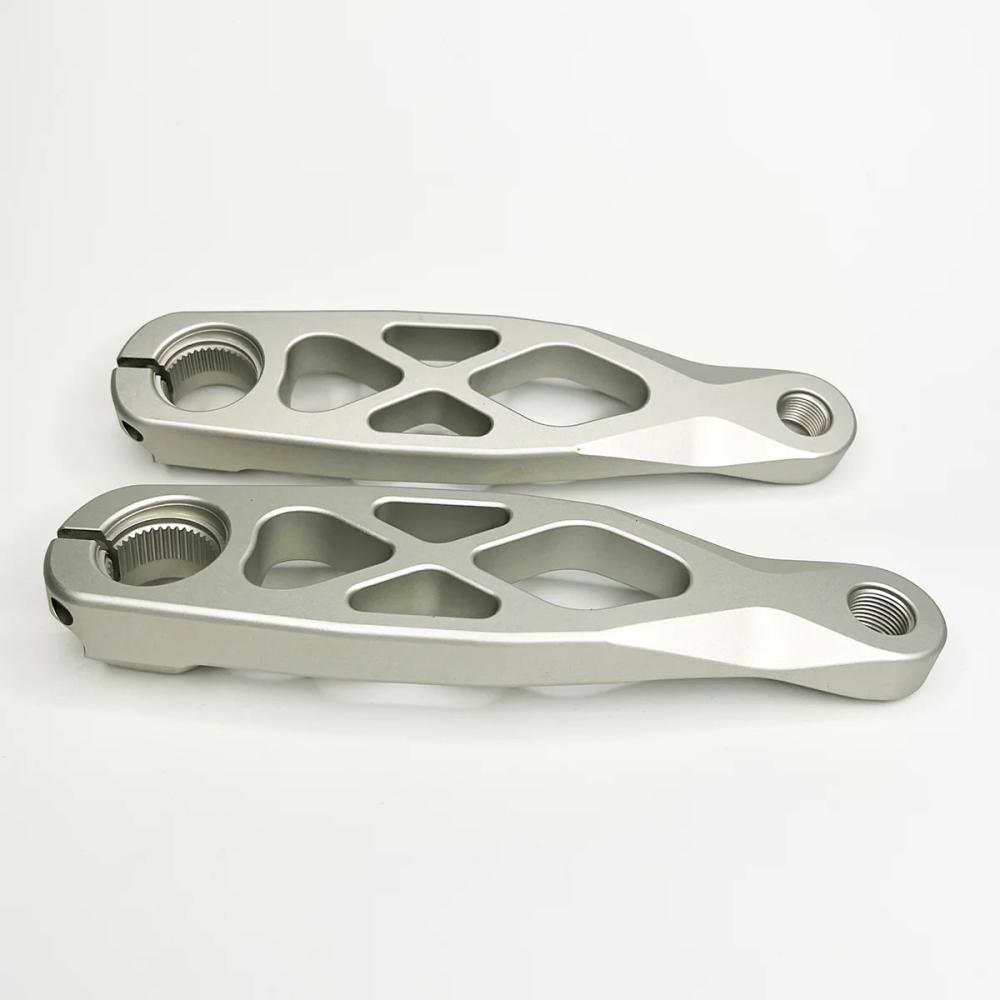 5DEV Aluminium Ebike Cranks Bosch / 155 / raw