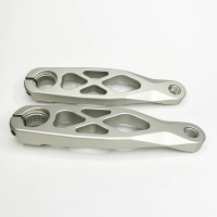 5DEV Aluminium Ebike Cranks Bosch / 155 / raw