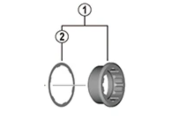 Shimano Lock-Ring & Spacer CS-M8100/7100
