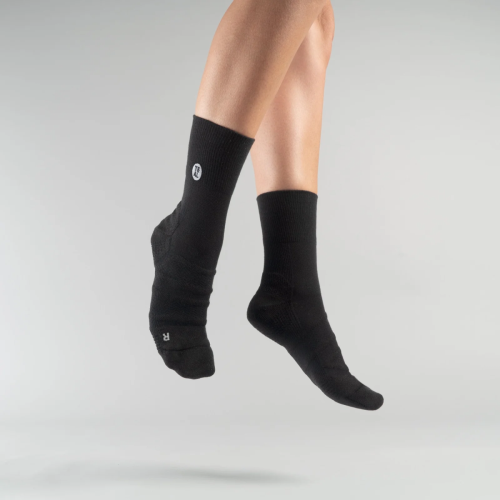 Teal Project Performance Sock Mid Black/Black Gr. M