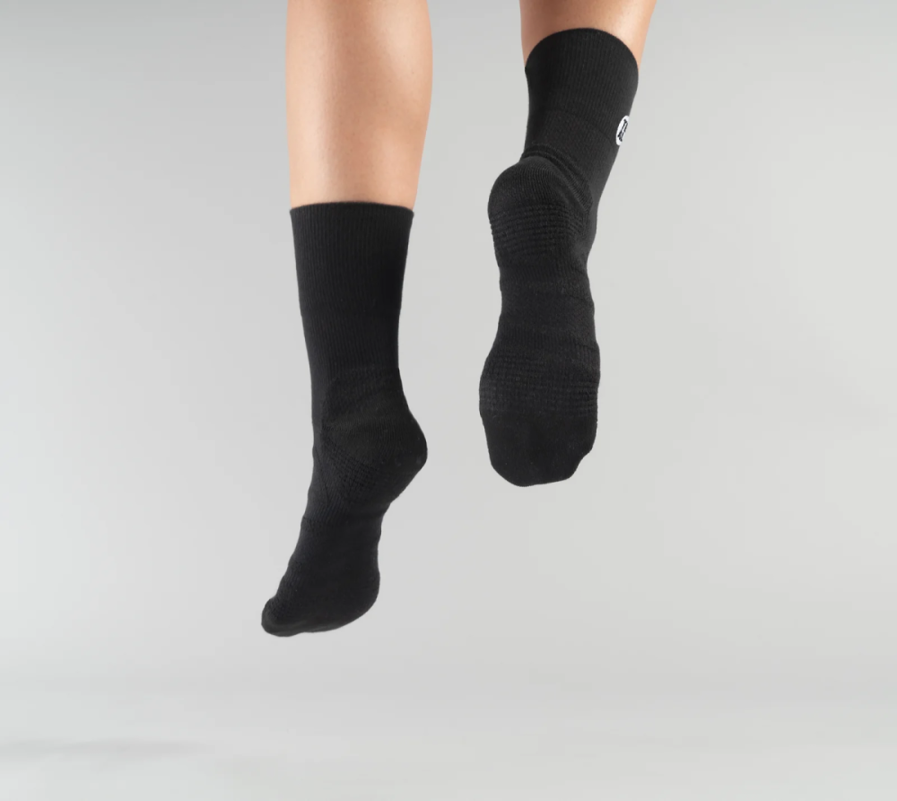 Teal Project Performance Sock Mid Black/Black Gr. M