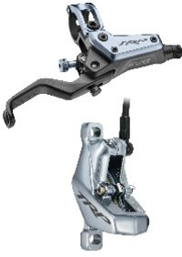 TRP EVO PRO HD​-​M9040 4​-​Piston für Rotor 2.3 – Silber