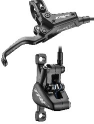 TRP Scheibenbremse MTB vorne EVO X HD​-​M9020 2​-​Piston für Rotor 1.8 – Schwarz