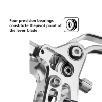 Lewis Bremsen Set LH4 Silver (Vorder- und Hinterbremse)