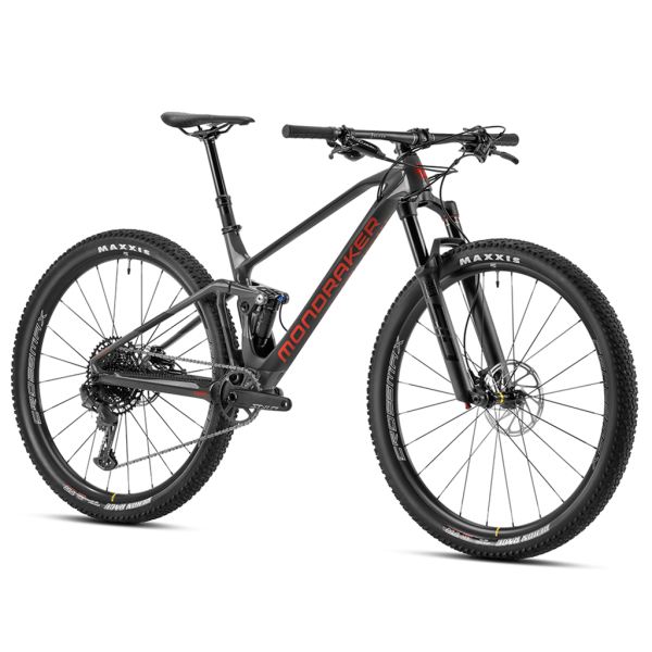 Mondraker F-PODIUM DC CARBON, grey / carbon / red